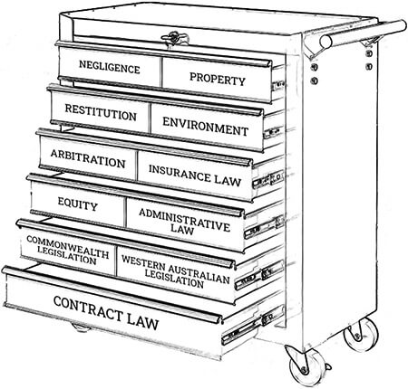 construction law toolbox blueprint